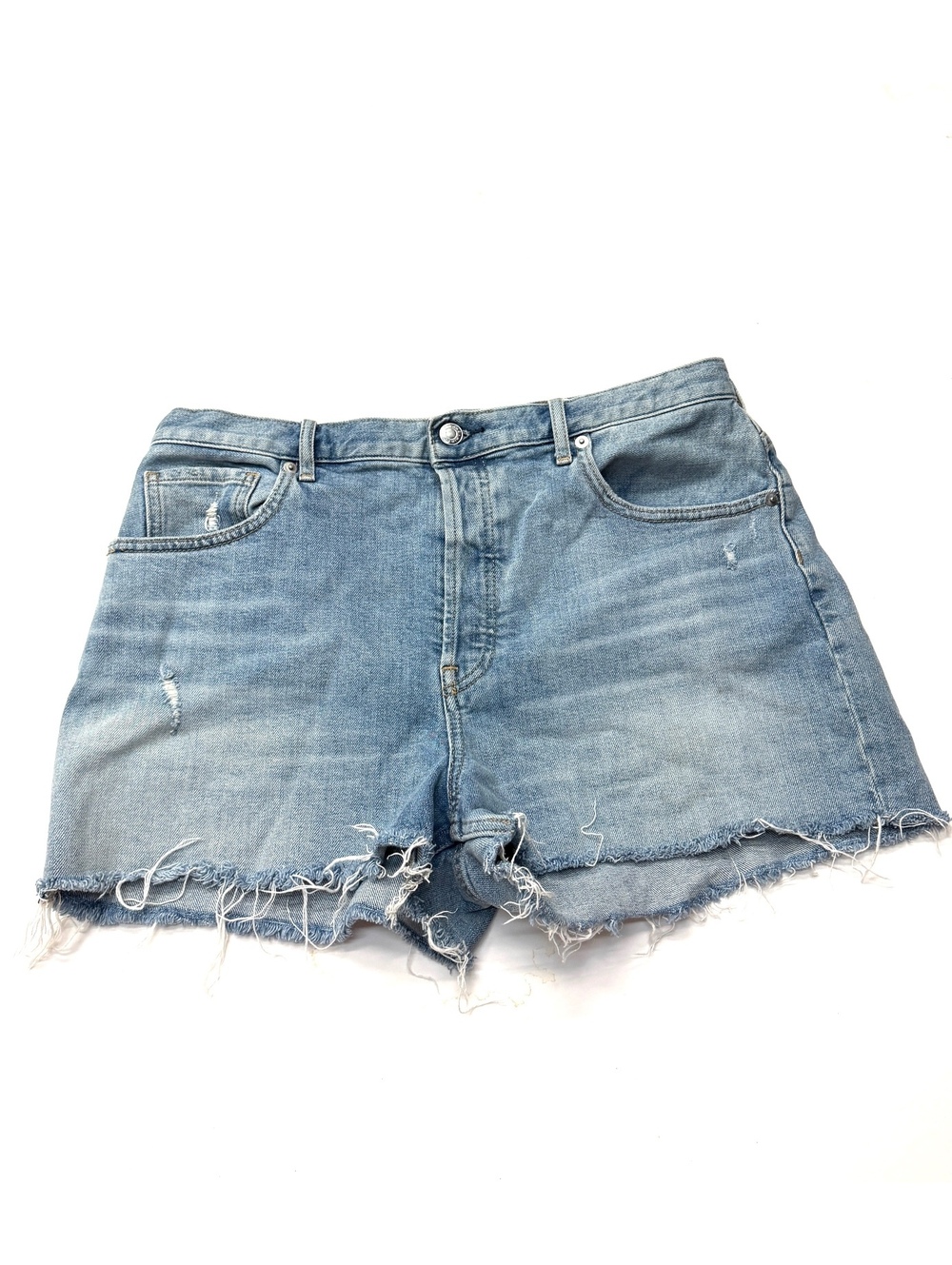 Everlane The Cheeky Short Light Wash Denim Jean Shorts Size 31